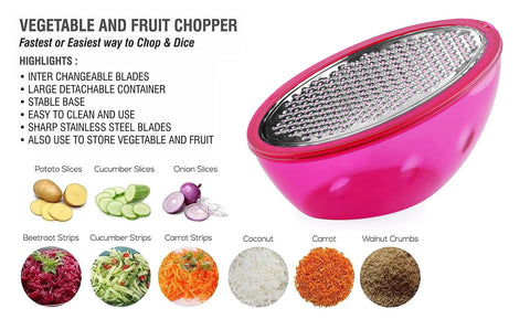 5-Piece: Cheese Grater Citrus Lemon Zester with Food Storage Container & Lid - Perfect For Cheeses, Ginger, Vegetables, Butter, Chocolate