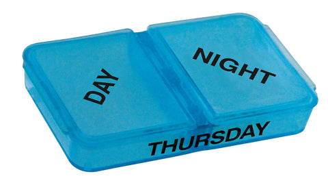 7-Day Portable Pill Case Weekly Travel Pill Organizer Pocket Size Pill Box