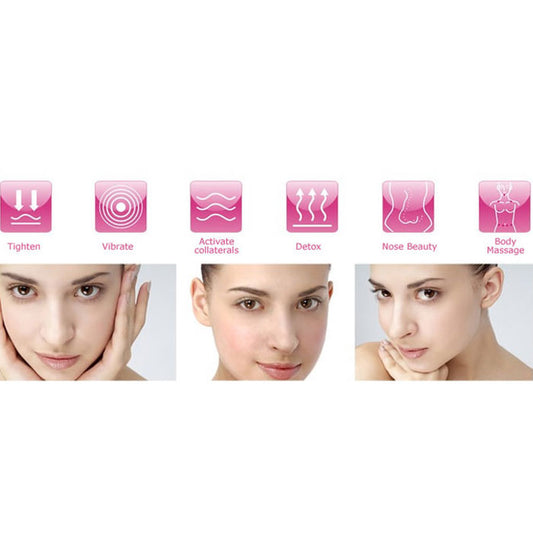 5 in 1 Skin Pores Cleaner Lifting Rejuvenation Anti-Wrinkle Facial Care Massager