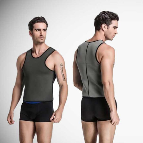 Men's Reversible Neoprene Slimming Sports Shirt