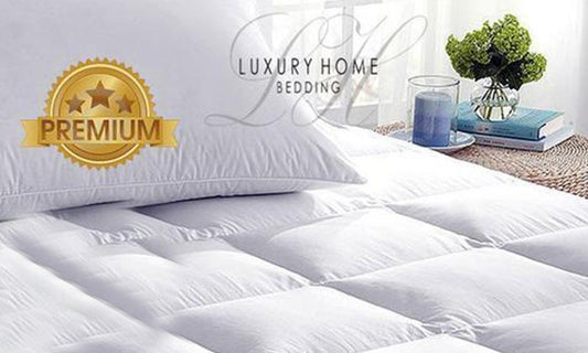 Super-Soft Hypoallergenic Mattress Topper - 78″ W x 80″ L