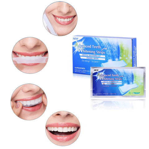 14-Pack : Advanced Teeth Whitening Strips