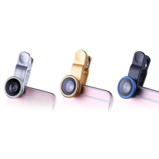 Universal Clip-On 3-in-1 Camera Lens