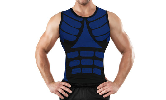 Men's Compression Shirt with Targeted Compression