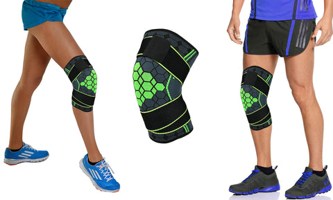 Stabilizing and Recovery Knee Compression Crossover Sleeve