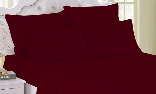 Luxury Homes Deep-Pocket Organic Bamboo-Blend Sheet Set (6-Piece)