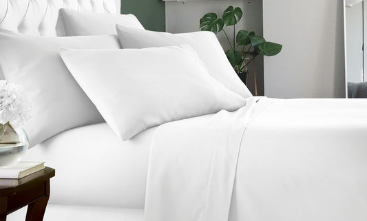 Luxury Home Cool Bamboo-Fiber Sheet Set (6-Piece)