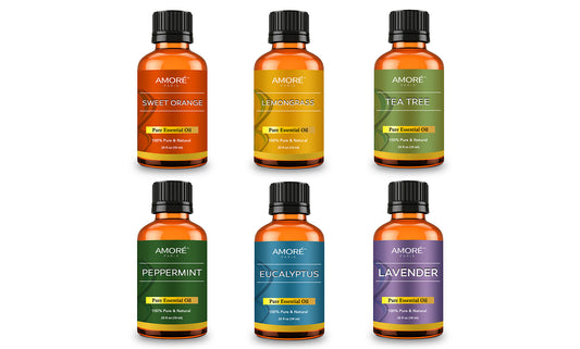 Aromatherapy 100% Pure Therapeutic-Grade Essential-Oils