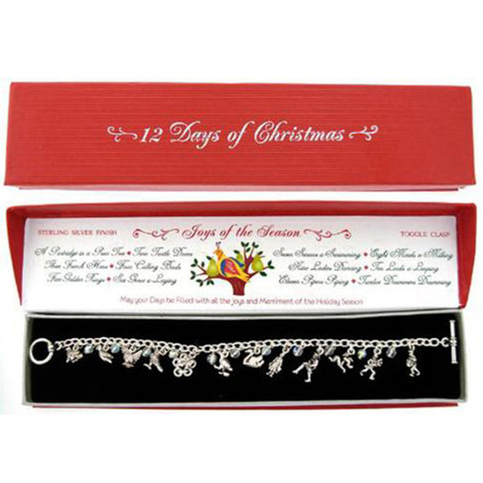 "12 Days of Christmas" Charm Bracelet
