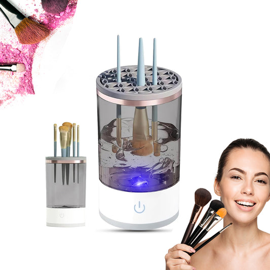 Professional Automatic Deep And Fast Makeup Brush Cleaner for Multiple Brushes at a Time