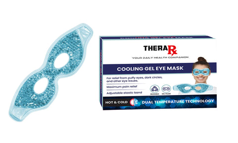 Reusable Hot/Cold Therapy Gel Bead Eye Mask for Headache, Puffiness,Migraine Stress Relief,Skin Care Dry Eyes