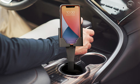 Adjustable  2 in 1 Cup Holder Phone Mount for Car, Boat, Lounge, Sofa Traveling