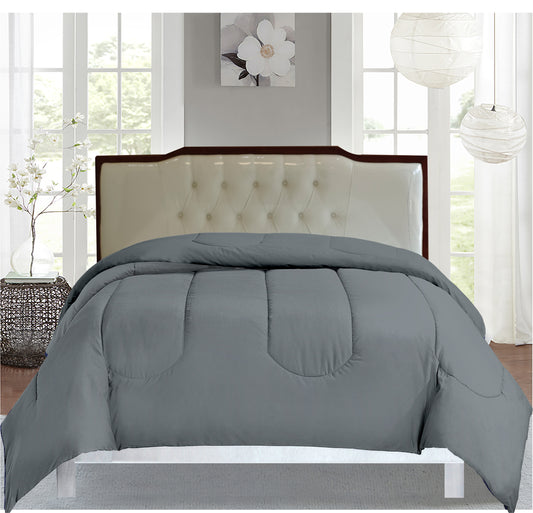 Microfiber Comforter Set – Soft Lightweight Bedding with Pillow Shams – Twin, Queen, King – All-Season, Machine Washable
