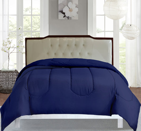 Microfiber Comforter Set – Soft Lightweight Bedding with Pillow Shams – Twin, Queen, King – All-Season, Machine Washable