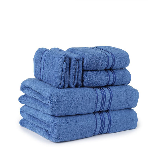 Cozy Home 100% Cotton 6-Piece Towel Set – Soft, Absorbent & Quick-Dry Bath Towels with Hand Towels & Washcloths (Multiple Colors)