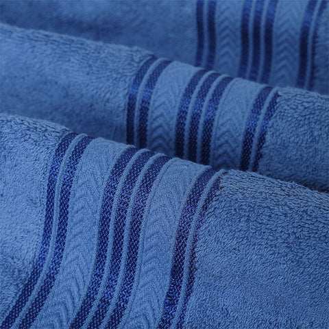 12-Piece Premium Cotton Towel Set – Ultra Soft & Absorbent Bathroom Towels | 4 Bath (30x54), 4 Hand (16x30), 4 Washcloths (13x13)