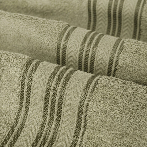 Cozy Home 100% Cotton 6-Piece Towel Set – Soft, Absorbent & Quick-Dry Bath Towels with Hand Towels & Washcloths (Multiple Colors)
