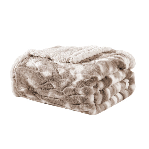 Alaska Super Soft Fleece Throw Blanket – 50" x 60" Lightweight Microfiber Blanket for Bed, Couch, Dorm or Travel – Cozy and Comfortable