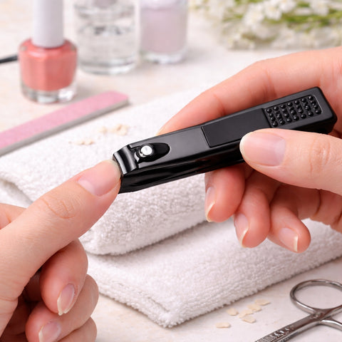 Stainless Steel Professional 16-Piece Manicure Pedicure Facial Set Grooming Kit with Luxurious Portable Travel Leather Case