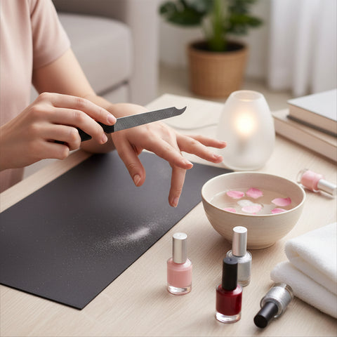 Stainless Steel Professional 16-Piece Manicure Pedicure Facial Set Grooming Kit with Luxurious Portable Travel Leather Case