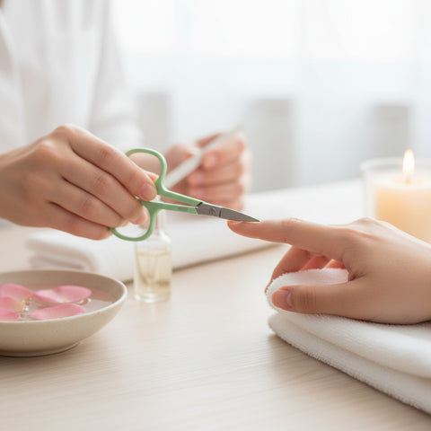 Stainless Steel Professional 16-Piece Manicure Pedicure Facial Set Grooming Kit with Luxurious Portable Travel Leather Case