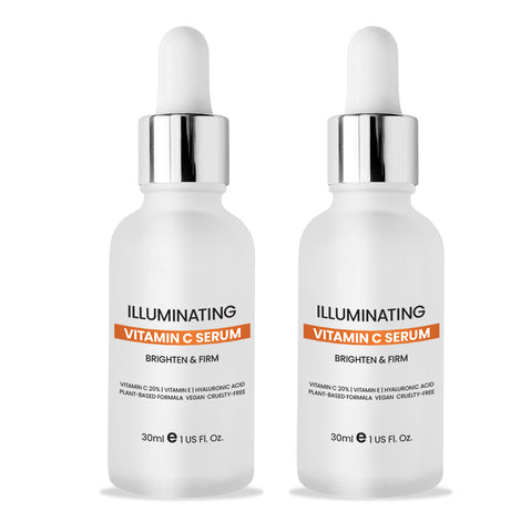 Illuminating Vitamin C Facial Serum with Hyaluronic Acid & Vitamin E