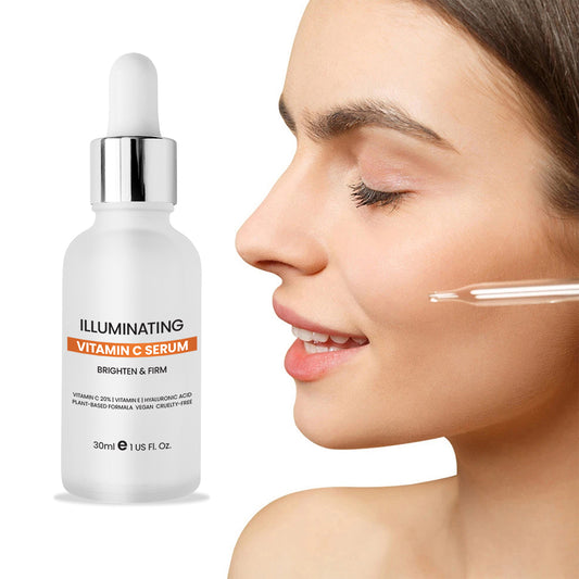 Illuminating Vitamin C Facial Serum with Hyaluronic Acid & Vitamin E