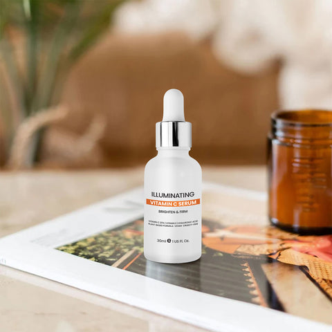 Illuminating Vitamin C Facial Serum with Hyaluronic Acid & Vitamin E
