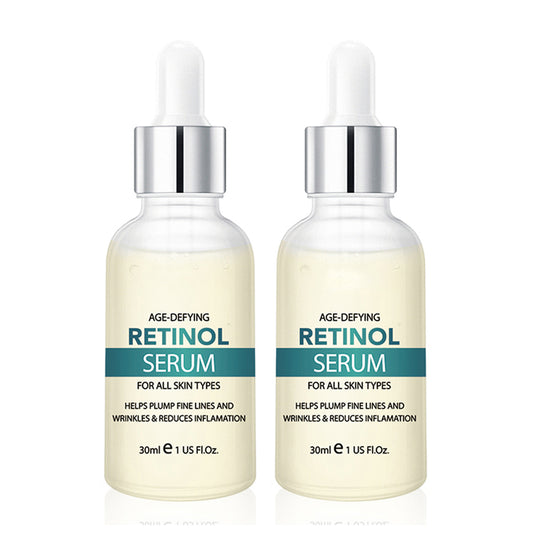 2.5% Retinol Face Serum with Hyaluronic Acid & Vitamin E Nighttime Anti-Aging Facial Serum for Smoother, Firmer & More Radiant-Looking Skin