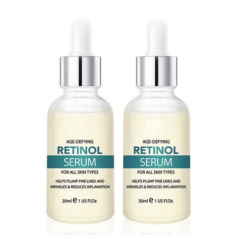 2.5% Retinol Face Serum with Hyaluronic Acid & Vitamin E Nighttime Anti-Aging Facial Serum for Smoother, Firmer & More Radiant-Looking Skin