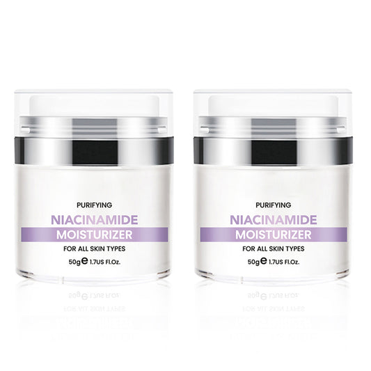 Niacinamide Facial Moisturizer Day Cream with Vitamin B3, Hyaluronic Acid & Vitamin E Daily Hydrating Face Cream for Smoother, Brighter & Healthier-Looking Skin | 1.7 fl oz