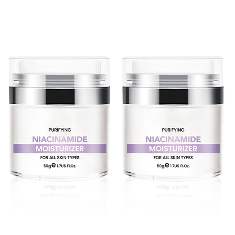 Niacinamide Facial Moisturizer Day Cream with Vitamin B3, Hyaluronic Acid & Vitamin E Daily Hydrating Face Cream for Smoother, Brighter & Healthier-Looking Skin | 1.7 fl oz