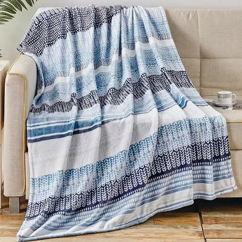 Luxurious Micro Plush Throw Blanket – Ultra Soft 50" x 70" Lightweight Fleece for Couch, Bed, and Home Décor – 100% Polyester, Machine Washable