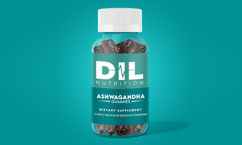 Dil Nutrition Ashwagandha Gummies for Calm, Balance, Destress (40 gummies)