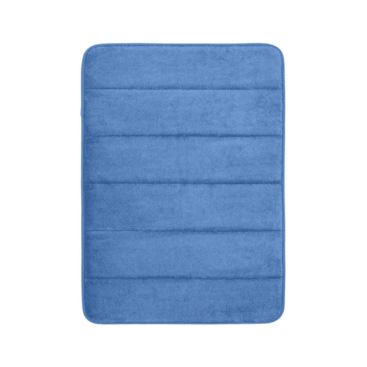 Memory Foam Plush Bath Mat Ultra-Soft Absorbent Bathroom Rug with Non-Slip Backing | 17" x 25"