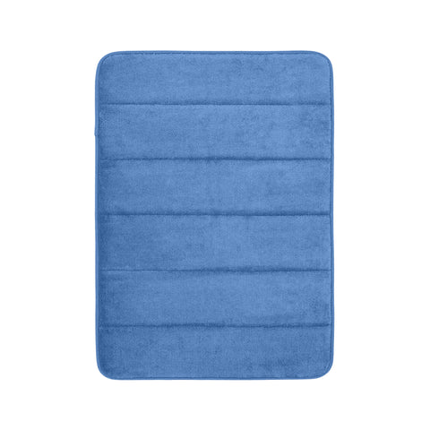 Memory Foam Plush Bath Mat Ultra-Soft Absorbent Bathroom Rug with Non-Slip Backing | 17" x 25"