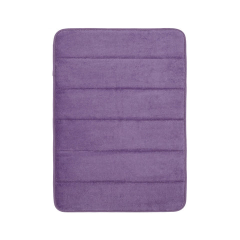 Memory Foam Plush Bath Mat Ultra-Soft Absorbent Bathroom Rug with Non-Slip Backing | 17" x 25"