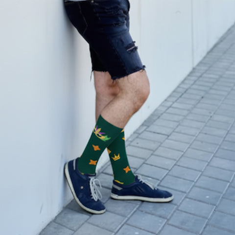 3-Pack: Unisex Cotton City Theme Socks – Comfortable Breathable Everyday Dress Socks