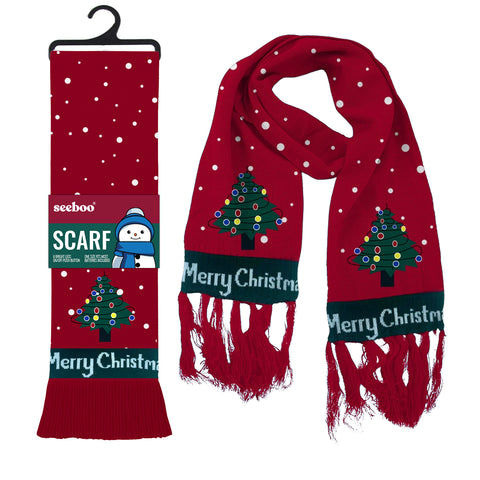 LED Light-Up Winter Accessories for Adults – Scarf & Gloves with Soft Comfort and Easy ON/OFF Lights