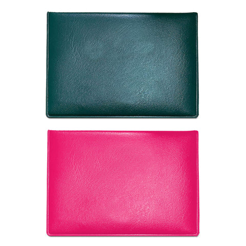 2-Pack Faux Leather Credit Card & Passport Holder