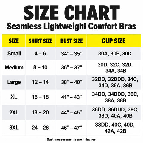 6-Pack Seamless Lightweight Comfort Bras  Wire-Free Stretch Support Bras with Wide Straps & Smoothing Coverage