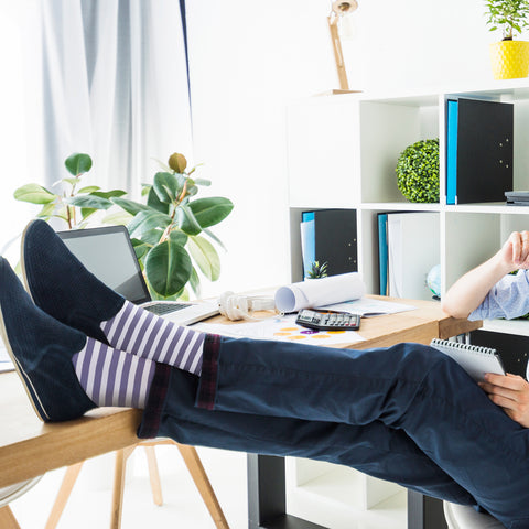 XTF Medical Print Knee-High Compression Socks