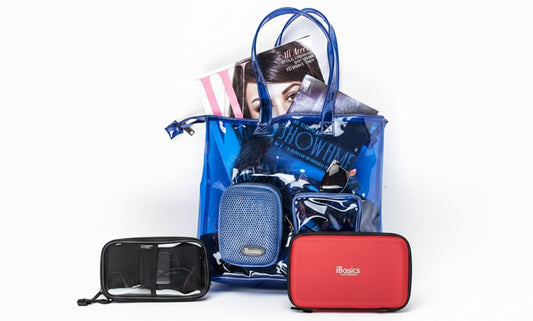 Portable Speaker Pouch and Waterproof Tote Options for Phone, Tablet and Travel