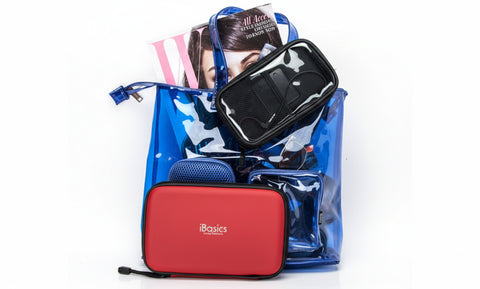 Portable Speaker Pouch and Waterproof Tote Options for Phone, Tablet and Travel