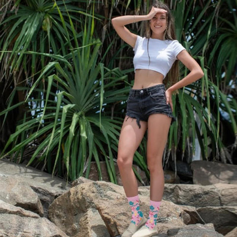 3-Pack: Unisex Cotton City Theme Socks – Comfortable Breathable Everyday Dress Socks