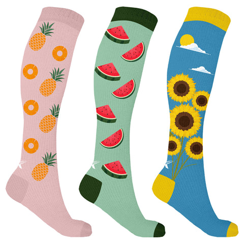 3-Pack: Knee-High Compression Socks – Support Socks for Circulation, Swelling & All-Day Comfort (Men & Women)