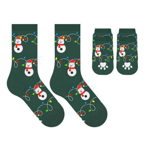 3-Pack: Novelty Matching Pet and Owner Fun Socks Pet Lover Gifts