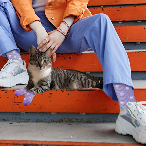 3-Pack: Novelty Matching Pet and Owner Fun Socks Pet Lover Gifts