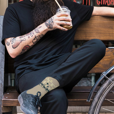 3-Pack: Unisex Cotton City Theme Socks – Comfortable Breathable Everyday Dress Socks