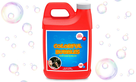 32 oz Concentrated Refill Bubble Solution for Bubble Machine Gun Wand Refill Bubble Juice Refills